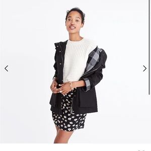 Madewell x Penfield KASSON gorgeous rain jacket lined with pockets